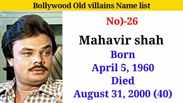 50 old Bollywood villain Names list Shocking 😱} смотреть онлайн