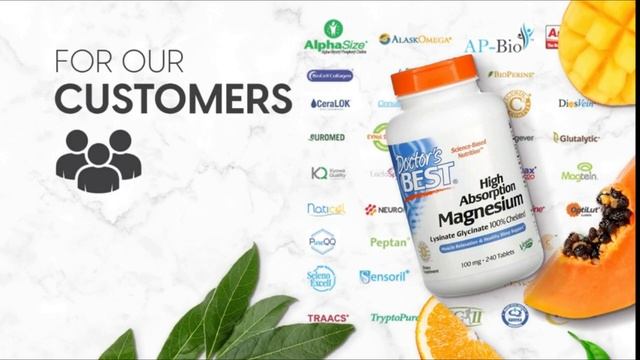 Doctor's Best High Absorption Magnesium Glycinate Lysinate, 100% Chelated, Non-GMO, Vegan, смотреть онлайн