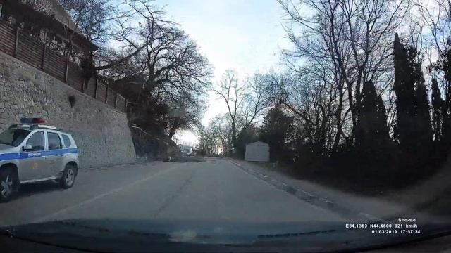 Ураган в Ялте 01.03.2019 смотреть онлайн