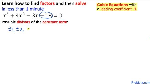 How to Factor and Solve Cubic Equations in Less Than a Minute | Quick & Simple Explanation смотреть онлайн
