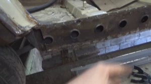 ВАЗ 2106 замена переднего поддомкратника, порога+ мелочи