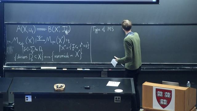 Nick Sheridan: Mirror Symmetry and Versality I смотреть онлайн