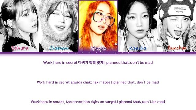 LE SSERAFIM "Smart" Lyrics (르세라핌 "Smart" 가사) (Color Coded Lyrics) смотреть онлайн