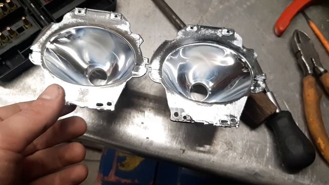 Headlight Reflector Refurbishment Before And After смотреть онлайн