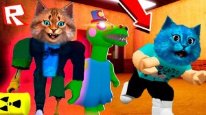 КАК ИГРАТЬ И СТАТЬ ПИГГИ В РОБЛОКС НОВЫЕ СЕКРЕТНЫЕ ПЕРСОНАЖИ PIGGY ROBLOX Весёлый Кот и КОТЁНОК ЛАЙК