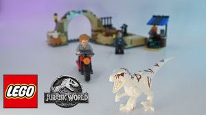 LEGO Jurassic World 76945 Атроцираптор погоня на мотоцикле