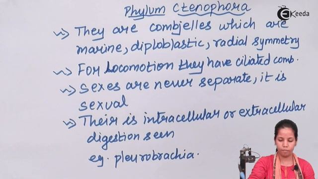 Phylum Ctenophora - Kingdom Animalia - Biology Class 11 смотреть онлайн