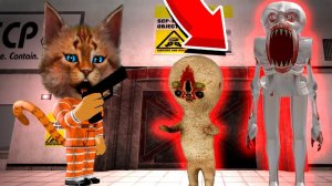 SCP СКРОМНИК НАПАЛ НА МЕНЯ! ВСЕ ОБЪЕКТЫ SCP 096 ROBLOX AREA 51 КОТЁНОК ЛАЙК И КОТИК ИГРОМАН