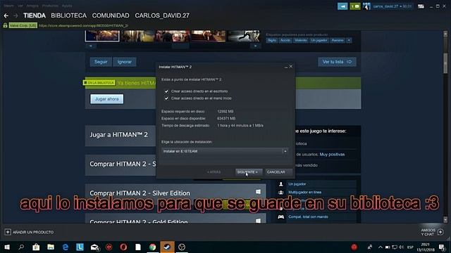 HITMAN 2 TOTALMENTE GRATIS EN STEAM смотреть онлайн