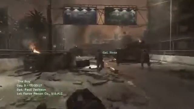Manhunt - Call of Duty Modern Warfare Remastered Part 2- PS4 смотреть онлайн