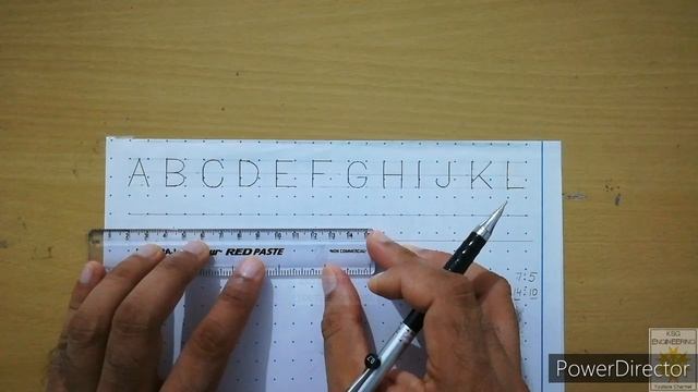 How to write Letters and Numerals in Engineering Drawing | Letter writing | Lettering | 5.1 смотреть онлайн