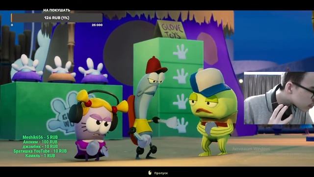 SPONGEBOB SQUAREPANTS THE COSMIC SHAKE Прохождение 1 ᐅ Губка Боб Квадратные Штаны. смотреть онлайн