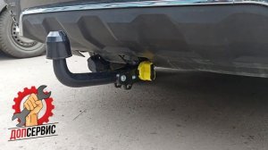 Фаркоп с быстросъемным шаром на Geely Monjaro