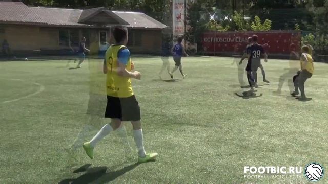 Лига FOOTBIC.RU. 10 тур. 17/07/16 "'Space Team" 6-3 "Атмосфера" (Метро "Парк Победы") смотреть онлайн