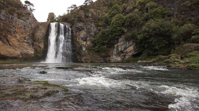 Waterfalls With Wonderful Music For Relaxation, Sleep And Yoga. Zen Music.