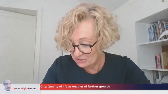 ABSL digital forum 2020 - City: Quality of life as an enabler of further growth смотреть онлайн
