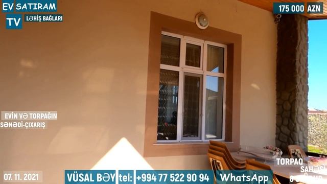 IPATEKANAN AL! KUPÇALI BAĞ EVİ SATILIR LƏHİŞ BAĞLARINDA/Недвижимость в Баку / EV SATIRAM TV смотреть онлайн