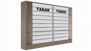 Табачный шкаф тандем с десятью пушерными полками