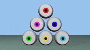 Учим ЦВЕТА | 3д Мультфильм  Видео для детей | Цветные Глазки #учимцыета #цветныеглазки #3дмульт