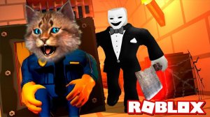 СТРАШНАЯ ИСТОРИЯ ПРО ПОБЕГ ОТ ДЖЕФФА (Roblox Jeff) Весёлый Кот и КОТЁНОК ЛАЙК