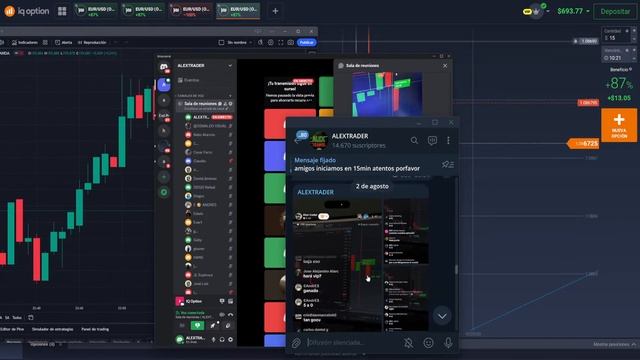 El mejor trader de binarias en vivo #trading смотреть онлайн