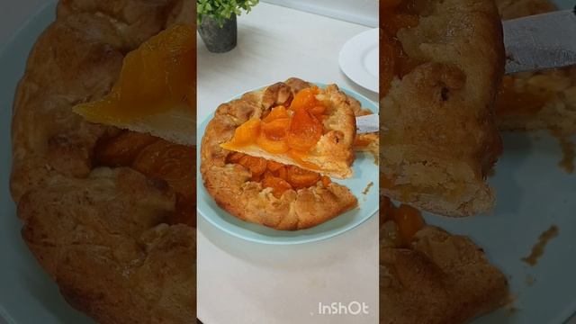 Галета с абрикосами #галета #рецепты #выпечка смотреть онлайн