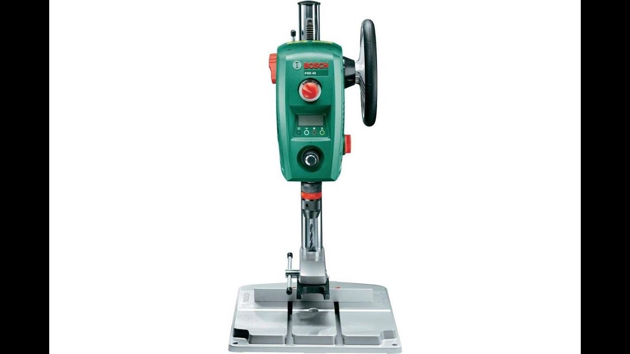 Сверлильный станок BOSСH, год в работе! смотреть онлайн