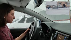 Учимся делать параллельную парковку слева