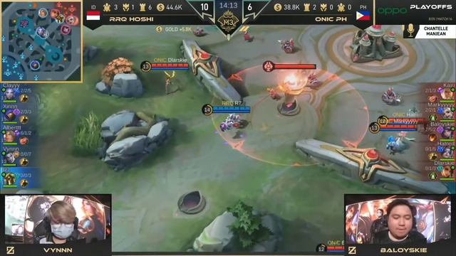 RRQ vs ONIC PH M3 world championship playoff day5 Game-3 смотреть онлайн