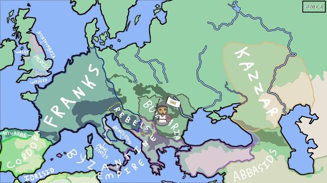 How the Slavs took Eastern Europe | MapleHistory смотреть онлайн