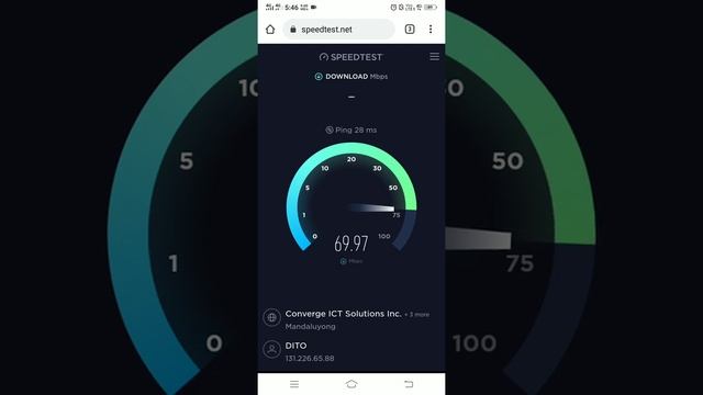 DITO TELECOM  TRIAL SPEEDTEST AFTER TWO MONTHS USE