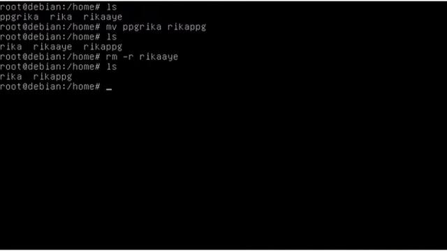 MEMBUAT USER DAN DIREKTORI DI LINUX DEBIAN смотреть онлайн