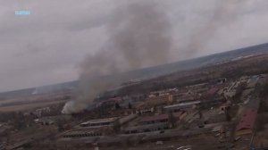 Работа Ка 52 по бронетехнике ВСУ в зоне СВО
