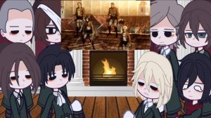 Attack on titan reacts to AOT in 9 minutes | gacha club | definitely not accurate