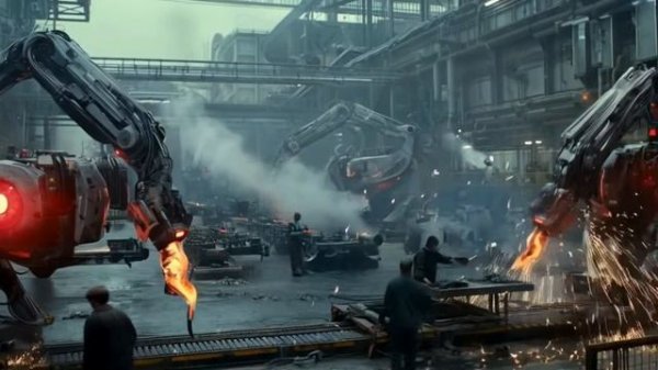 Dieselpunk Future City: AI-Generated Video with MidJourney and Hailuo AI