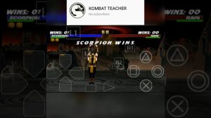 MORTAL KOMBAT TRILOGY🐉 ll SCORPION FATALITY + TUTORIAL