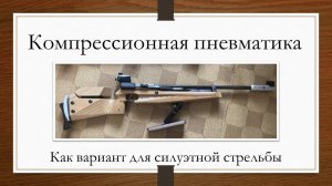 Компрессионная пневматика. Винтовки для силуэтной стрельбы СК Атаман (короткая поляна).