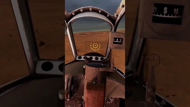 Накадзима Ki-84 ko пикирует на цель, War Thunder, VR. смотреть онлайн