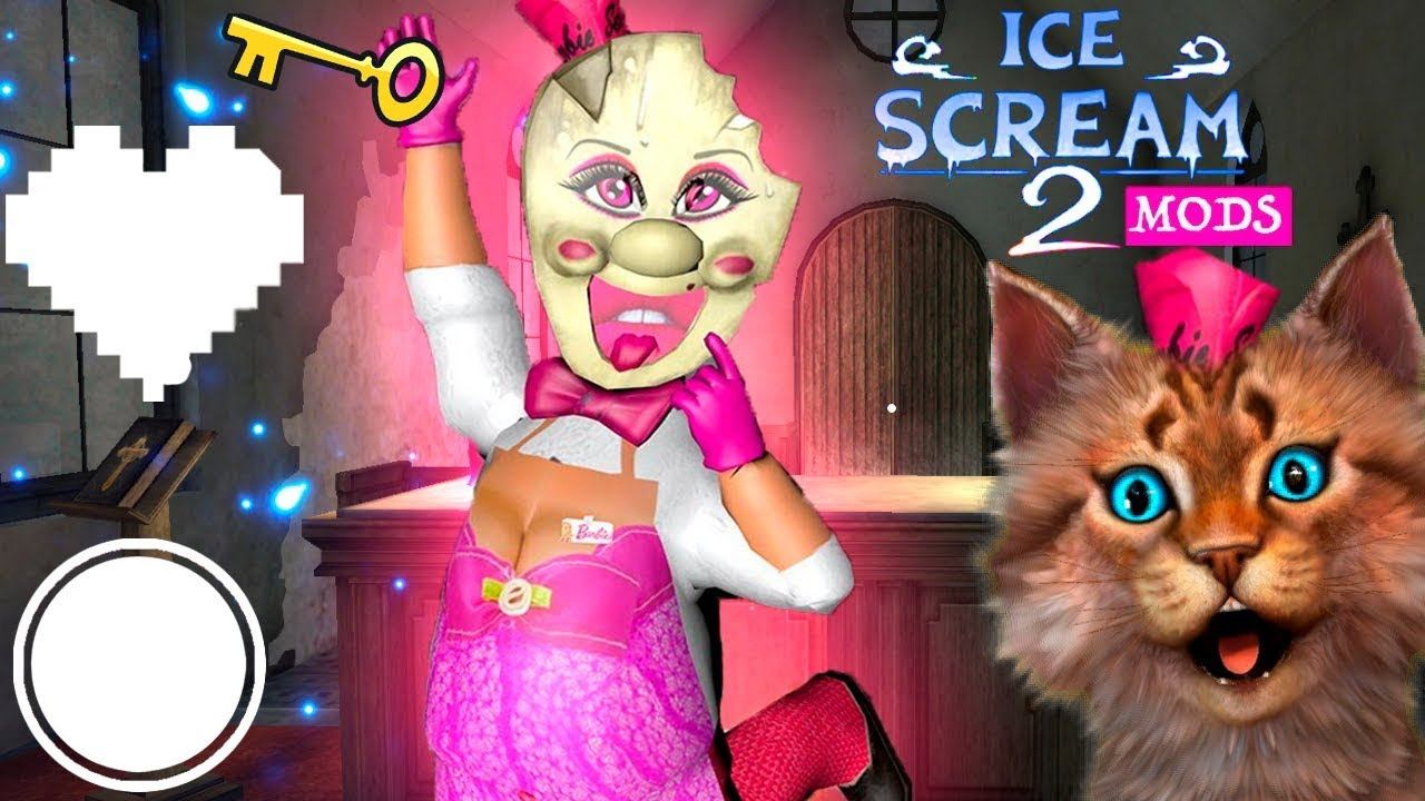 МОРОЖЕНЩИК это БАРБИ  Ice Scream Is Barbie  Полное прохождение Ice Scream 2