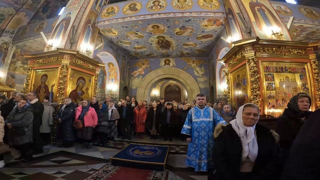 Слова назидания еп. Истринский Серафима в праздник Введения во Храм Пресвятой Богородицы. 2024 г. смотреть онлайн