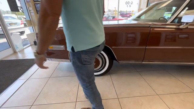 1978 Cadillac Eldorado Biarritz outside walk around смотреть онлайн