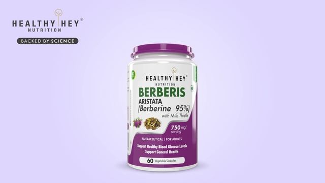 Maintain Healthy Blood Glucose Levels with HealthyHey's Berberis Berberine Capsules смотреть онлайн