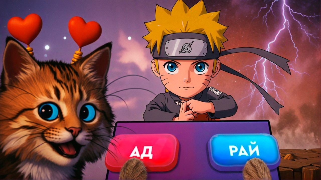 СТАЛ БОГОМ НА 10 МИНУТ ИГРА СИМУЛЯТОР БОГА РАЙ или АД Весёлый Кот смотреть онлайн