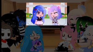 реакция кошки ланы и других на меме + тт 2/? Gacha Club