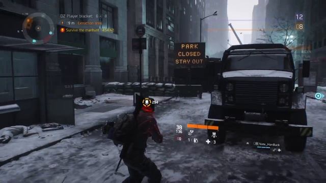 Tom Clancy's The Division™ Beta | DZ Rouge: Manhunt Status | Godmode Glitch