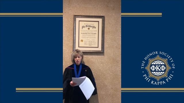 Phi Kappa Phi 2020 Initiation смотреть онлайн