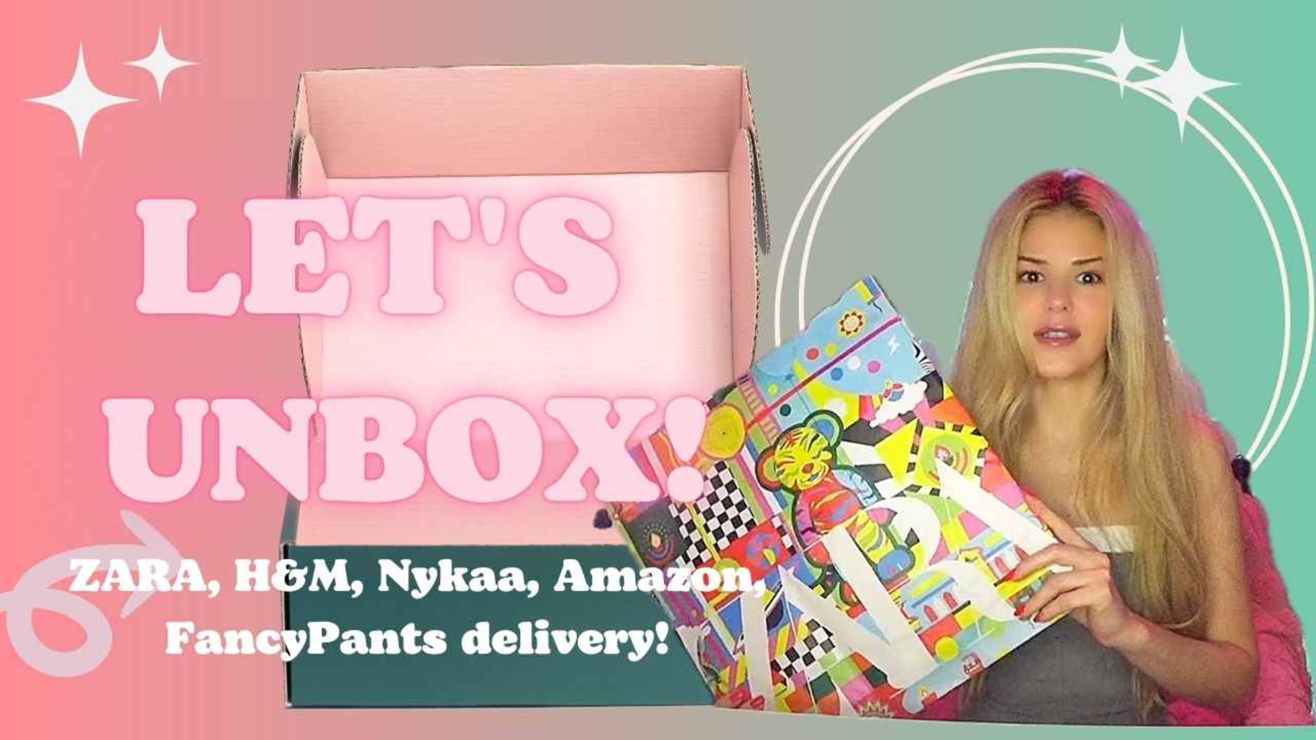 Большая распаковка ZARA, H&M, Amazon, Nykaa, FancyPants в Гоа! Упаковка, скорость доставки!