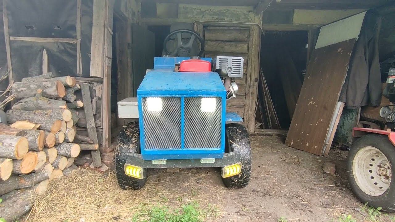 Новые ФАРЫ на МИНИТРАКТОР Как вам такой вариант? смотреть онлайн