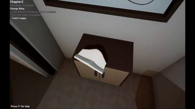 Ребенок из ада заставляет меня бегать за летающими трусами (Baby in yellow horror game) смотреть онлайн