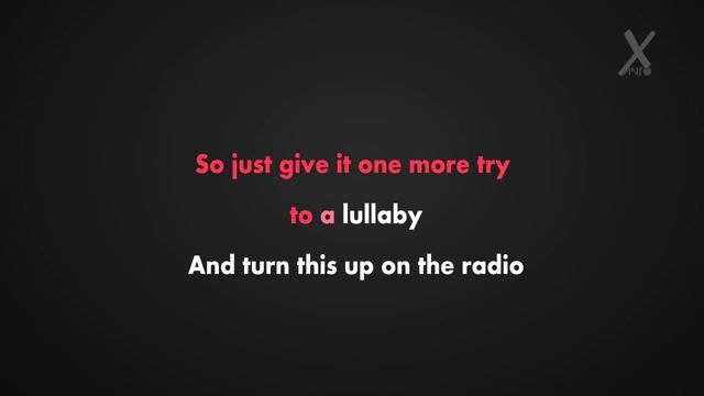 Nickelback - Lullaby  [Karaoke]